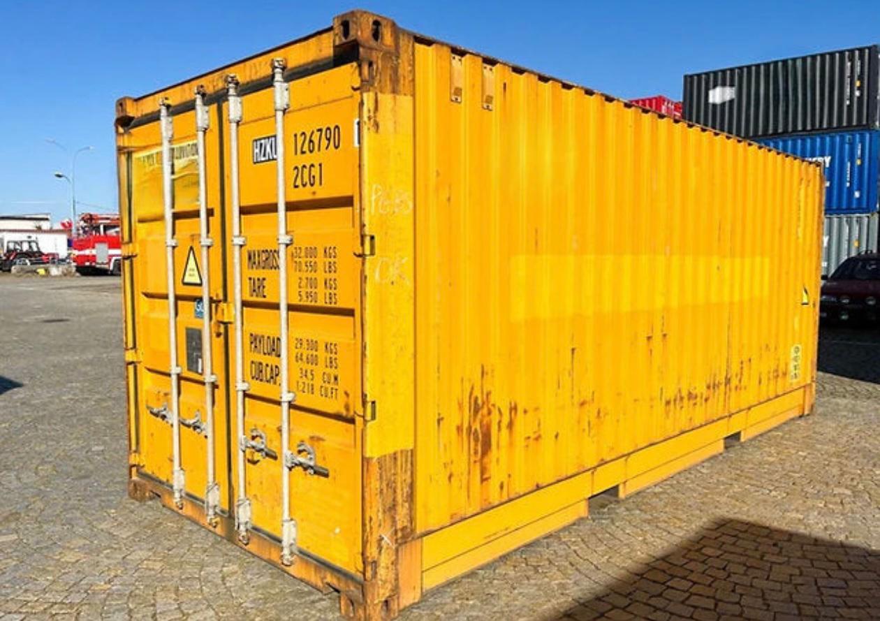 CONTENEDOR MARITIMO DE 20 PIES USADO
